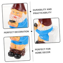 Load image into Gallery viewer, ULTECHNOVO 1Pc Christmas Gnome Doll Decor Adorable Elf Ornament for Indoor Outdoor Micro Landscape Festival Gnome Figurine for Home Garden Decoration
