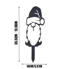 Load image into Gallery viewer, 4pcs Metal Garden Gnomes Outdoor Funny Gnome Statues for Yard Art Large Size Decorative Garden Stakes
