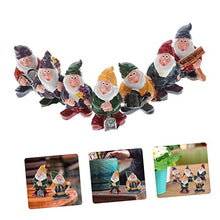 Load image into Gallery viewer, Ciieeo Decorative Garden Miniature Dwarf Adornments Resin Gnome Doll Dwarf Doll Ornament
