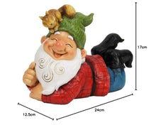 Load image into Gallery viewer, Country Living Garden Gnome with Squirrel
