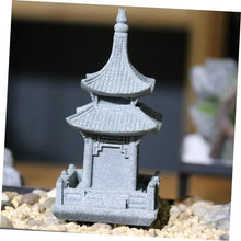 Load image into Gallery viewer, COSMEVIVI Simulated Bonsai Decoration Pavilion Statue Zen Statues Large Outdoor Garden Sculpture
