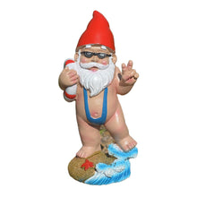 Load image into Gallery viewer, Grapelet 15cm Funny Gnome Garden Ornament Resin gnome

