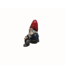 Load image into Gallery viewer, World of Wonders Smoke Break Gnome Shelf Sitter | Collectible Stoner Novelty Gnome Figurine | 420 Home Decor Gifts - 6&quot;
