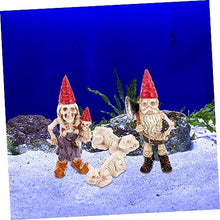 Load image into Gallery viewer, COSMEVIVI 1set Garden Gnome Skeleton Statue Resin Halloween Decoration for Outdoor and Indoor Use for Spooky Garden Micro-landscapes Gnome Figurine Lifelike Design Great for Halloween
