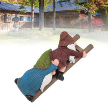 Load image into Gallery viewer, CDQL Garden Gnome Statue, Funny Gnome Figurine, Climbing Funny Gnome Garden Statue, Resins Ornament for Patio, Yard, Lawn, Porch
