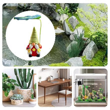 Load image into Gallery viewer, Garden Gnome Statues | Gnome Garden Decor for Outside,6.5inch Resin Figurines Ornaments for Landscaping Pond Front Patio Beach Indoor Outside Porch Christmas Pool Flowerbed
