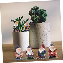 Load image into Gallery viewer, Cabilock Creative Resin Gnome Doll Set Unique Outdoor Garden Adornment Lifelike Dwarf Figurines for Home Patio and Lawn Decoration Resin Craftsmanship for Long-lasting Use
