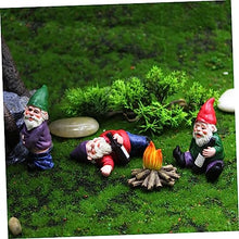 Load image into Gallery viewer, Cabilock Micro Landscape Dwarf Garden Decor Resin Miniature Gnomes for Garden Desk and Party Decorations
