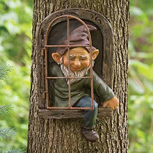 Load image into Gallery viewer, Garden Gnome Statue,Miniature Garden Resin Gnomes Garden Ornaments ,Funny Garden Statue Art Decoration,Fairy Garden Ornaments Outdoor for Lawn Ornaments Indoor Outdoor Garden Yard Decorations (B)
