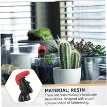 Load image into Gallery viewer, Yardwe 2 Pcs Succulent Landscaping Doll Toys Gnomes Fairy Garden Kit Mini Ornaments Miniatures Miniature Ornaments Decoration Action Figure Doll Toy Miniature Model Red
