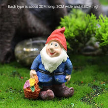 Load image into Gallery viewer, Rwedkd 7 Pieces Gnome Fairy Resin Statues Mini Garden Statues Decoration Tale Statue for Holiday Decoration
