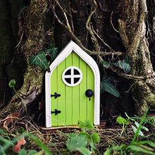 Load image into Gallery viewer, Mllkcao Garden Ornaments Outdoor Door and Window Pendant Crafts Outdoor Elves Dwarf Courtyard Garden Tree Decoration Green
