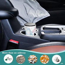Load image into Gallery viewer, Gnomes with Colorful Eggs Car Smoking Ash Tray Smokeless Ashtray for Car Portable Cigarette Disposal, Large Portable Ashtray
