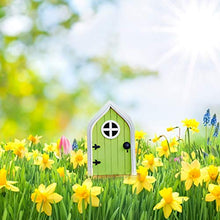 Load image into Gallery viewer, Mllkcao Garden Ornaments Outdoor Door and Window Pendant Crafts Outdoor Elves Dwarf Courtyard Garden Tree Decoration Green
