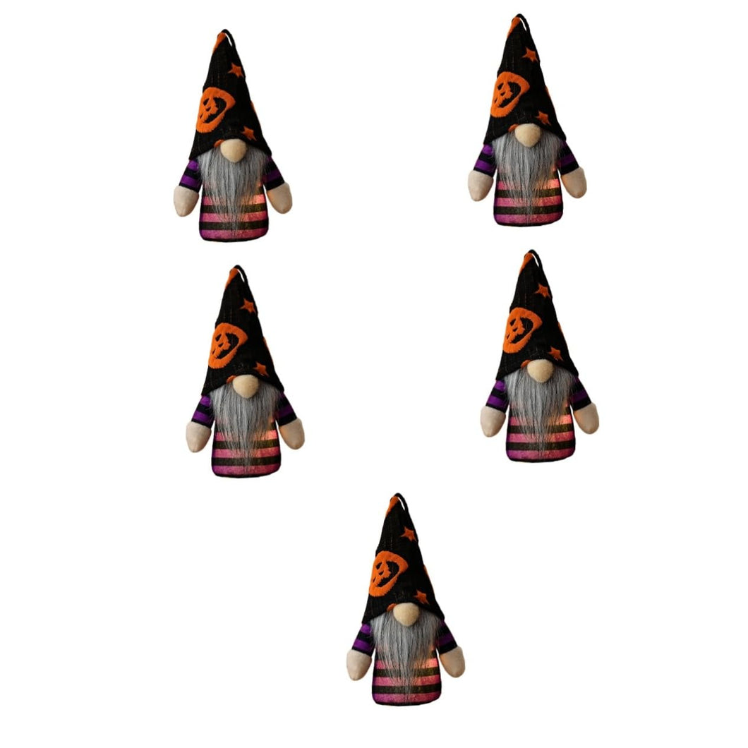 Cabilock 5pcs Decorative Gnome Ornaments Hanging Gnomes Halloween Pendants Fun Lighting Decor