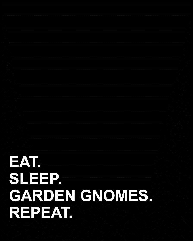 Eat Sleep Garden Gnomes Repeat: Blank Sheet Music for Guitar, 100 Blank Pages with Staff and TAB lines - Music Staff Paper Book /Music Manuscript Pad /Musicians Notebook: Volume 47