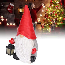 Load image into Gallery viewer, Garden Gnome Statue Resin Sculpture Ornament Lifelike Handcrafted Decor for Home Garden Courtyard Desktop Decoration Color As Shown Size 18cm 7.1in
