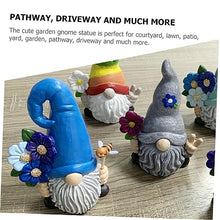 Load image into Gallery viewer, Cabilock Garden Gnome Statue Resin Dwarf Figurine Realistic Details for Outdoor and Indoor Decor for Gardens Lawns and Courtyards
