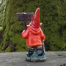 Load image into Gallery viewer, Pixieland Bruce Garden Resin Gnome Ornament - 26cm

