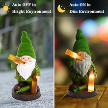 Load image into Gallery viewer, DUSVALLY Funny Garden Gnomes Statue,Outdoor Naughty Gnomes with Beer, Decorations Figurine Ornament for Yard
