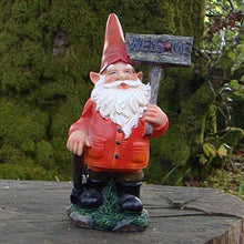 Load image into Gallery viewer, Pixieland Bruce Garden Resin Gnome Ornament - 26cm
