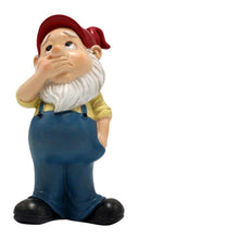 Load image into Gallery viewer, ibasenice 1Set Adorable Resin Gnome Statue Garden Gnome Ornaments for Home Decor for Festival and Landscaping Charming Design for Desktop Display
