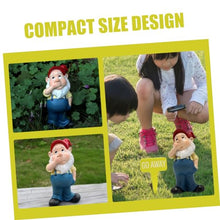 Load image into Gallery viewer, HAKIDZEL 1set Garden Gnome Statue Adorable Resin Gnome Figurines for Outdoor and Indoor Decor for Landscaping Festivals and Christmas Collection
