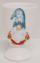 Load image into Gallery viewer, Lucky Gonks Breakfast Children Bone China Set, Plate 16.5 cm, Mug, Bowl &amp; Egg Cup, Festive Children&#39;s Kids Gnomes, Hand Decorated in UK

