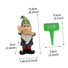 Load image into Gallery viewer, Toddmomy Funny Gnome Statue of Resin Garden Gnomes Naughty Garden Decorations for Home Outdoor Sculpture
