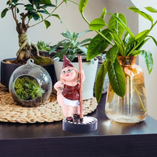 Load image into Gallery viewer, maxal Funny Garden Gnome Statue Dancing Gnome Garden Statue Long Lasting Creative Decoration Spring Garden Statue for Patio, Lawn, Garden, Yard, Art
