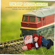 Load image into Gallery viewer, Cabilock 3pcs Dwarf Shaped Garden Gnome Statue Creative Resin Outdoor Adornment Funny Lawn Decoration for Garden and Landscape and Safe Ornament
