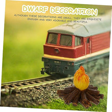 Load image into Gallery viewer, Happyyami 1pc Creative Resin Gnome Figurine for Garden Decor Dwarf Statue for Outdoor Lawn and Home Charming Landscape Ornament for Weddings and Holidays
