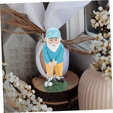 Load image into Gallery viewer, TINEASUR Resin Golfing Dwarf Garden Gnome Statue for Outdoor Decor Landscape Ornament for Home and Garden Unique Idea for Holidays
