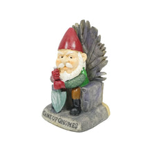 Load image into Gallery viewer, EraSpooky 6&quot; Resin Gnomes Statues Outdoor Decor, Novelty Sculptures Yard Decorations Patio Lawn Ornament, Funny Holidays Garden Gifts
