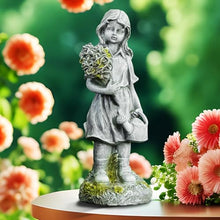 Load image into Gallery viewer, Euiroet 12.5” Angel Fairy Solar Light Statue, Outdoor Lawn Solar Decor, LED Large Garden Sculpture, Unique Gift Ideas for Gardening Mom Grandma, Patio, Yard, Pathway, Solar Powered Landscape Accent
