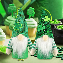Load image into Gallery viewer, 2Pcs Light Up Gonks Christmas Decoration, Glowing Christmas Gnomes Pendants with Light Handmade Santa Swedish Gnomes Plush with Sequins Long Hat Christmas Decorations Indoor Holiday Decor
