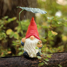 Load image into Gallery viewer, Garden GNOME, Resin Yard Decoration Figurine for Porch, Outdoor Gnomes Garden Decorations, Patio, Lawn, Pool, Whimsical Accent, Landscaping Ornament, 6.5 inches
