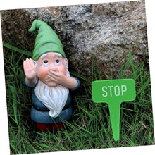 Load image into Gallery viewer, Happyyami 1set Gnome Statue Decoration Garden Gnome Figurine Hat Outdoor Lawn Ornament for Christmas Daily Decor for Tiered Tray Tabletop Patio Garden
