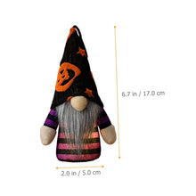 Load image into Gallery viewer, Cabilock 4pcs Halloween Gnome Ornaments Lighting Gnome Pendants Hanging Gnome Dolls Mushroom Solar Lights Elegant Home Decor
