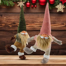 Load image into Gallery viewer, Handmade Dwarf Figurine Elegant Gnomes Display Statue Ornament For Garden And Patios Christmas Seasonal Decorations
