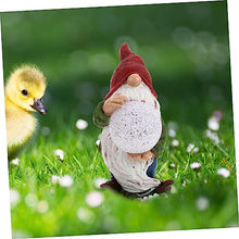 Load image into Gallery viewer, Happyyami 1pc Delicate Solar Gnome Light Charming Gnome Figurine for Garden Solar-powered Outdoor Illumination Create Romantic Atmosphere Your
