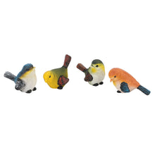 Load image into Gallery viewer, 4Pcs Animal Garden Gnomes Statue Resin Birds Animal Figurine Decoration Lawn Garden Courtyard Ornaments Indoor Outdoor Figurines for Garden and House
