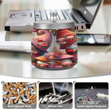 Load image into Gallery viewer, Cute Gnomes Cigarette Container, Ash Tray with Lid, Outdoor Ashtray Smell Proof
