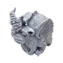 Load image into Gallery viewer, Happyyami Garden Decor Gutter Downspout Extension Statue Gnome Downspout Cover Decorative Gutter Drain Cover Spout Decoration
