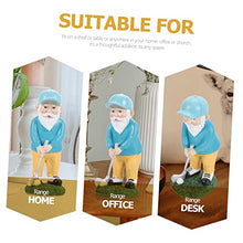 Load image into Gallery viewer, TINEASUR Resin Golfing Dwarf Garden Gnome Statue for Outdoor Decor Landscape Ornament for Home and Garden Unique Idea for Holidays
