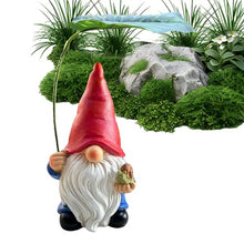 Load image into Gallery viewer, Garden Gnome, Funny Garden Gnomes Outdoor, 6.5inch Resin Naughty Ornaments for Porch Christmas Front Halloween Pool Pond Flowerbed Patio Beach Indoor Landscaping
