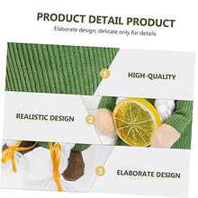Load image into Gallery viewer, VALICLUD Lemon Gnome Doll Ornament Swedish Gnome Decoration for Home Garden Holiday Decor for Living Room Bedroom Office Adds Touch of Whimsy and Luck
