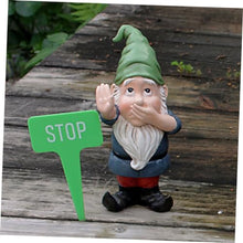 Load image into Gallery viewer, Happyyami Miniature Gnome Figurine Adorable Resin Dwarf Statues for Garden Decor for Home Patio Holiday Festival Decoration Cheerful Outdoor Ornaments
