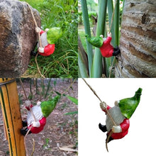 Load image into Gallery viewer, YAOGUI Climbing Gnomes Garden Statue Ornament Hanging Dwarf Resins Figurine For Indoor And Outdoor Home Patios Decors
