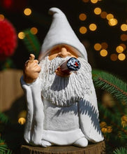 Load image into Gallery viewer, Middle Finger Decor Statue, 5.9in Naughty Smoking Wizard Dwarf- Funny Garden Gnomes Outdoor Decorations for Lawn Patio Yard Home Decor Easter Halloween
